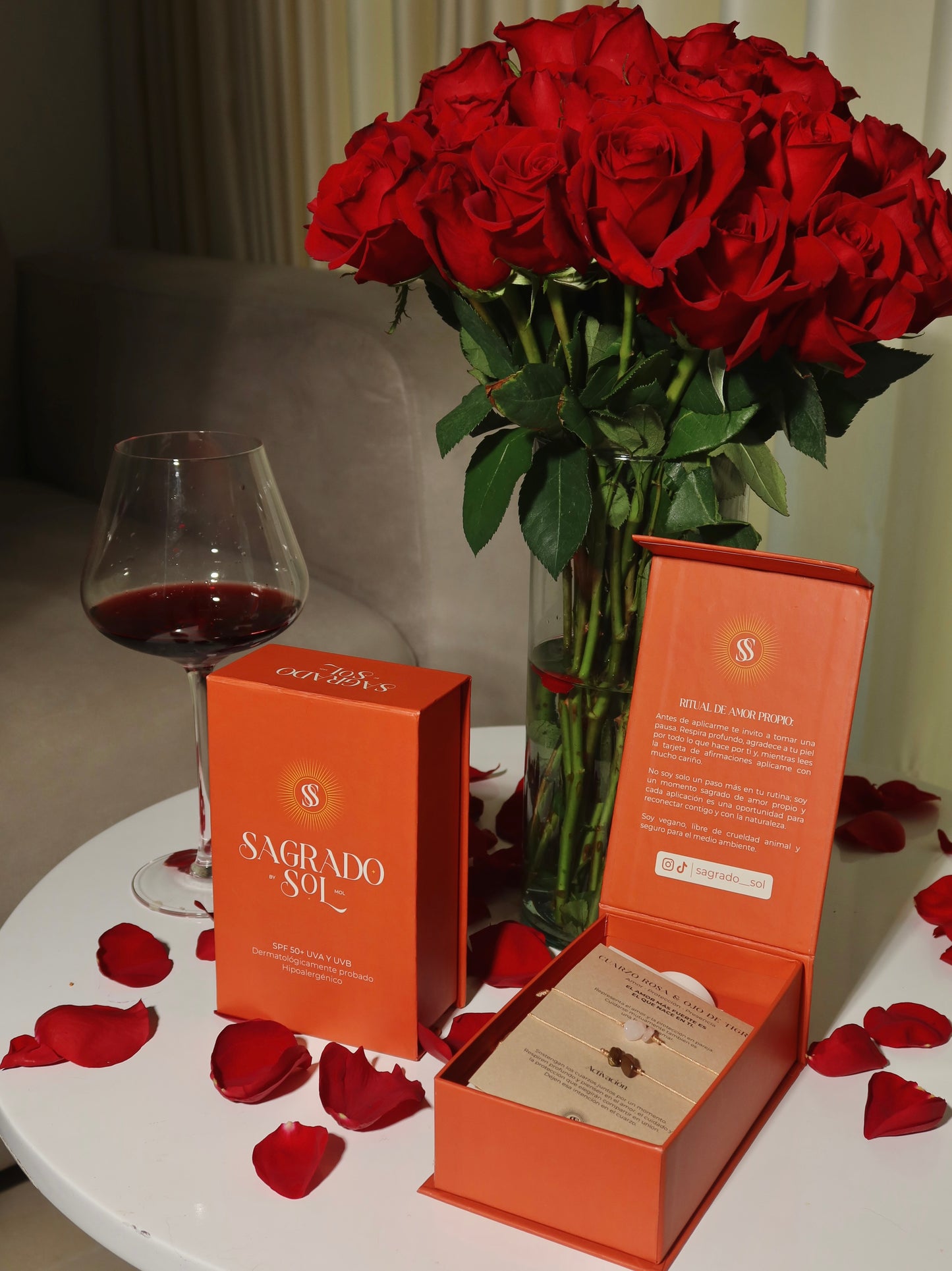 Protector Solar Mineral Sagrado Sol SPF 50+ · Edición San Valentín (Precio 2025)